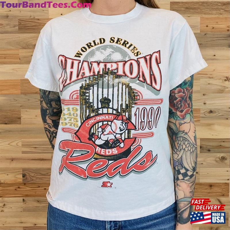 Cincinnati Reds Baseball World Series Tee Shirt Classic T-Shirt 29Uf157085 – Utopia Fashion