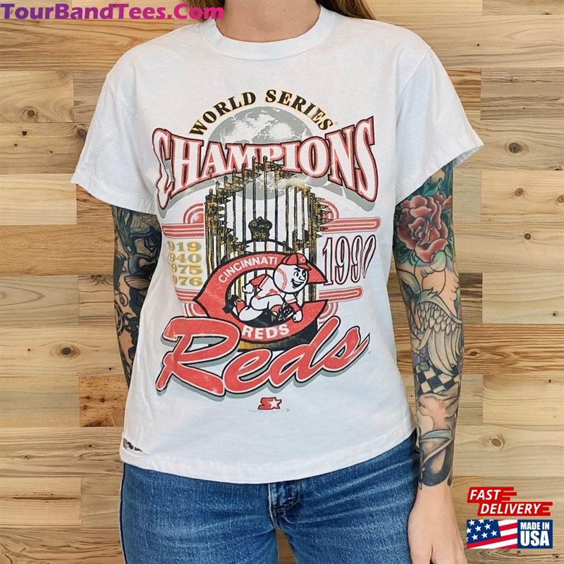 Cincinnati Reds Baseball World Series Tee Shirt Classic T-Shirt 29Uf157085 – Utopia Fashion