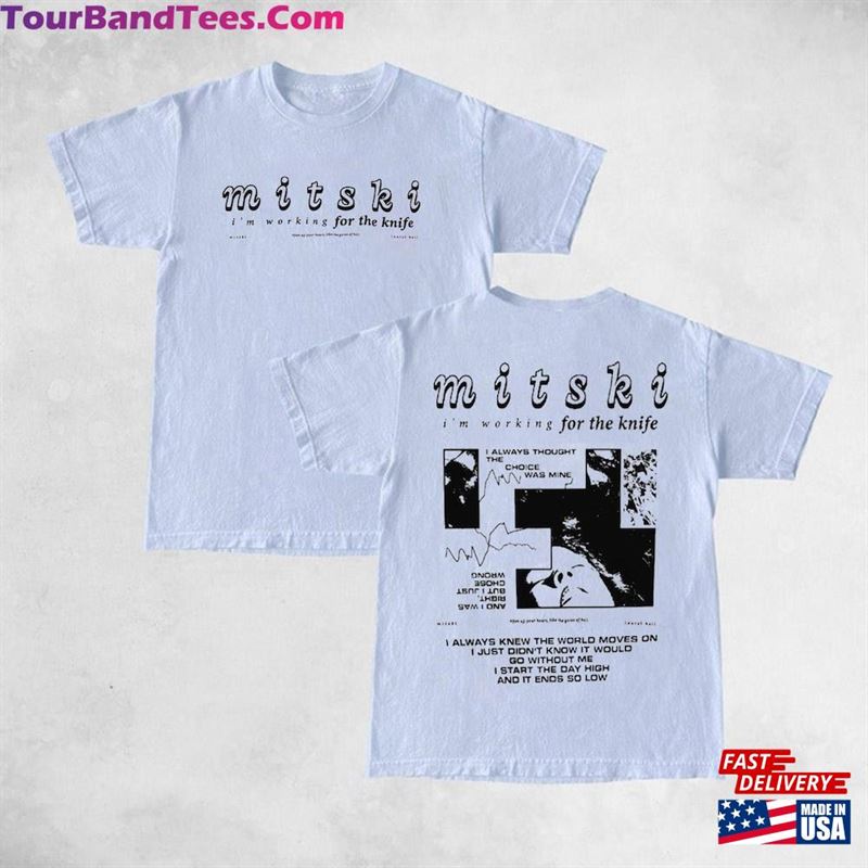 Sided Mitski Knife Shirt Band Vintage Music Rock Concert T-Shirt Sweatshirt 29Uf147031 – Utopia Fashion