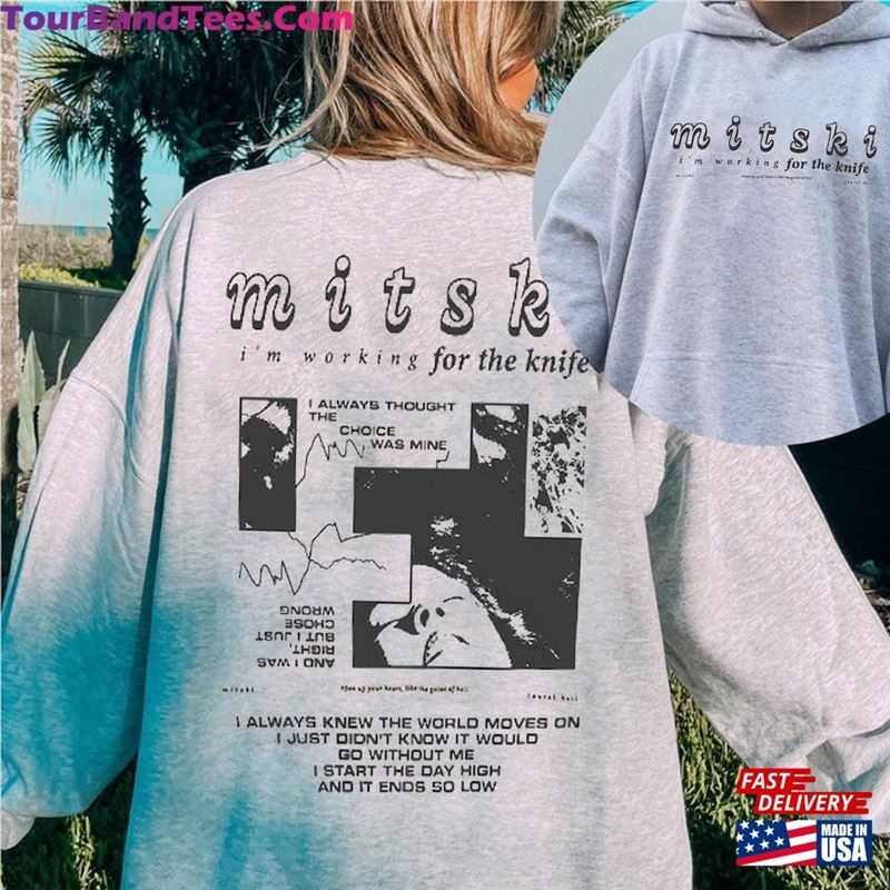 Sided Mitski Knife Shirt Band Vintage Music Rock Concert T-Shirt Sweatshirt 29Uf147031 – Utopia Fashion