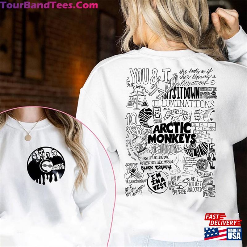 Arctic Monkeys North American Tour T-Shirt Band Shirt Sweatshirt Unisex 29Uf147428 – Utopia Fashion