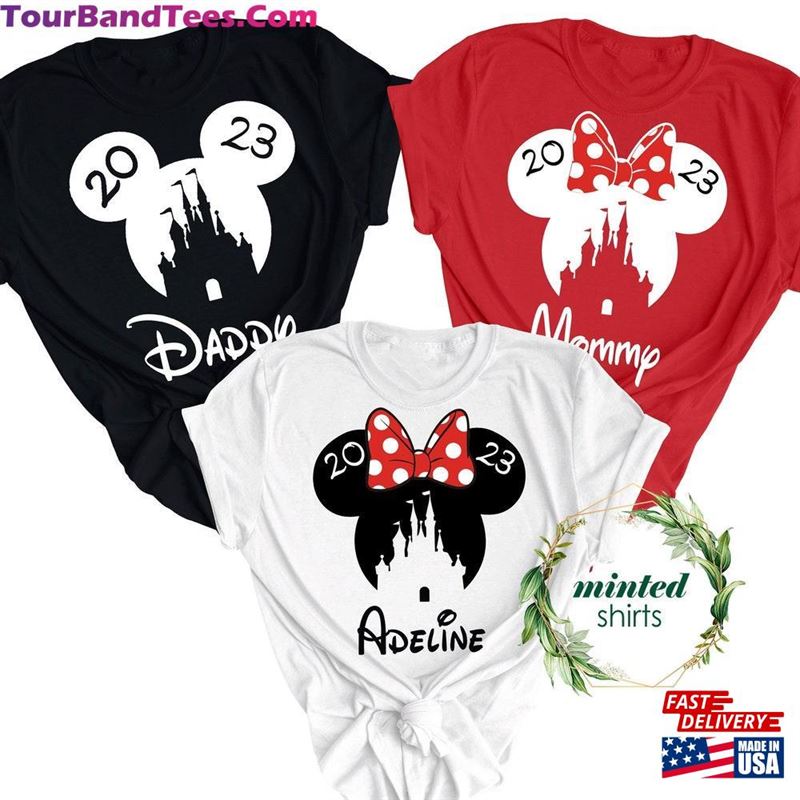 Family Vacation Shirts Matching Magic Kingdom Group Personalized Disney T-Shirt Hoodie 29Uf163446 – Utopia Fashion