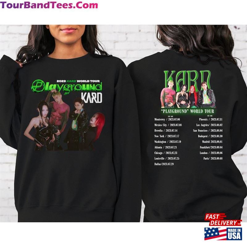 Kard Quot Playground World Tour Sweatshirt T-Shirt 29Uf157542 – Utopia Fashion