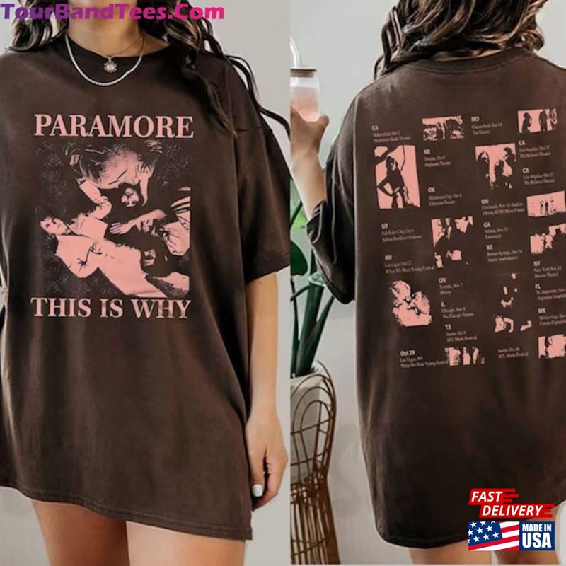 2Sides This Is Why Tour Shirt Rock Band Hayley Williams Hoodie Sweatshirt 29Uf163694 – Utopia Fashion