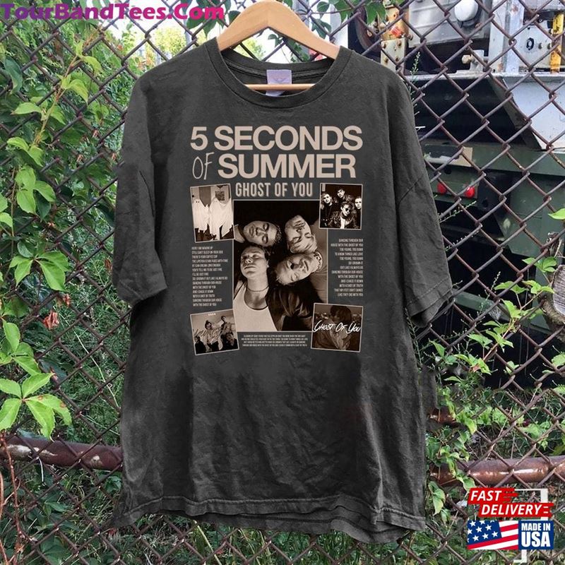 Seconds Of Summer Music Shirt 5Sos Album Vintage Graphic 90S Show World Tour Sweatshirt Classic 29Uf152166 – Utopia Fashion