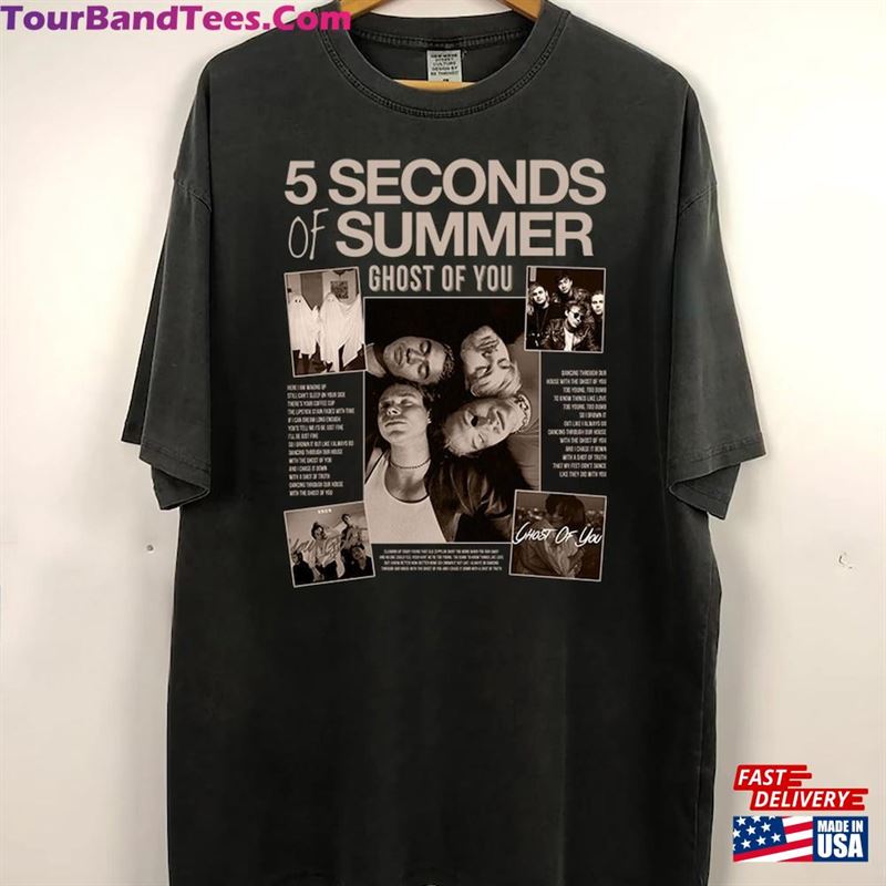 Seconds Of Summer Music Shirt 5Sos Album Vintage Graphic 90S Show World Tour Sweatshirt Classic 29Uf152166 – Utopia Fashion