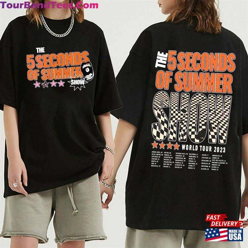 Seconds Of Summer Music Shirt V1 Y2K Merch Vintage The Show Tour Sweatshirt 5Sos Gift Classic T-Shirt 29Uf152081 – Utopia Fashion