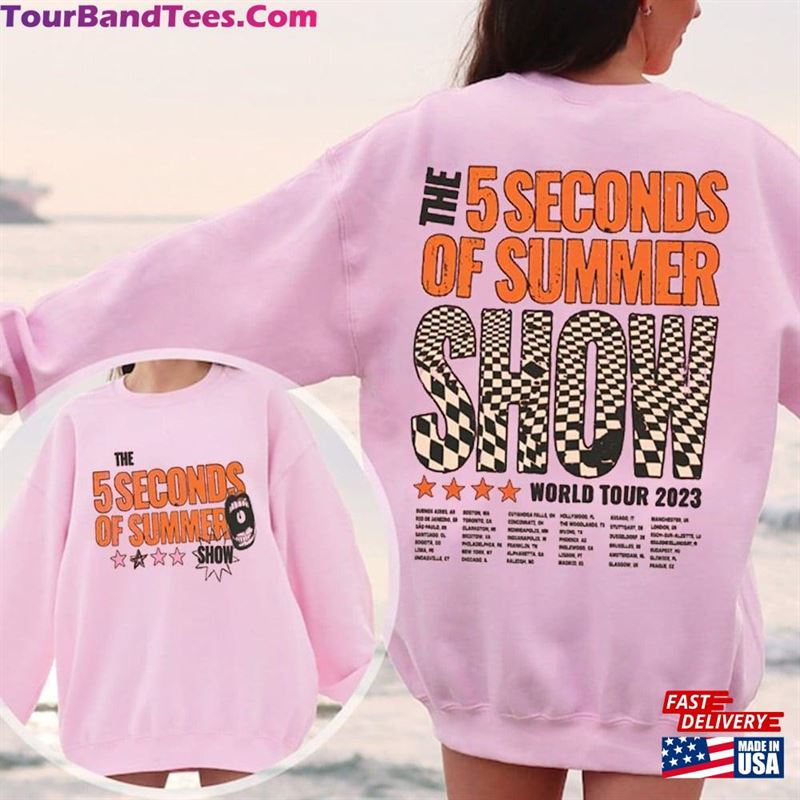 Seconds Of Summer Music Shirt V1 Y2K Merch Vintage The Show Tour Sweatshirt 5Sos Gift Classic T-Shirt 29Uf152081 – Utopia Fashion