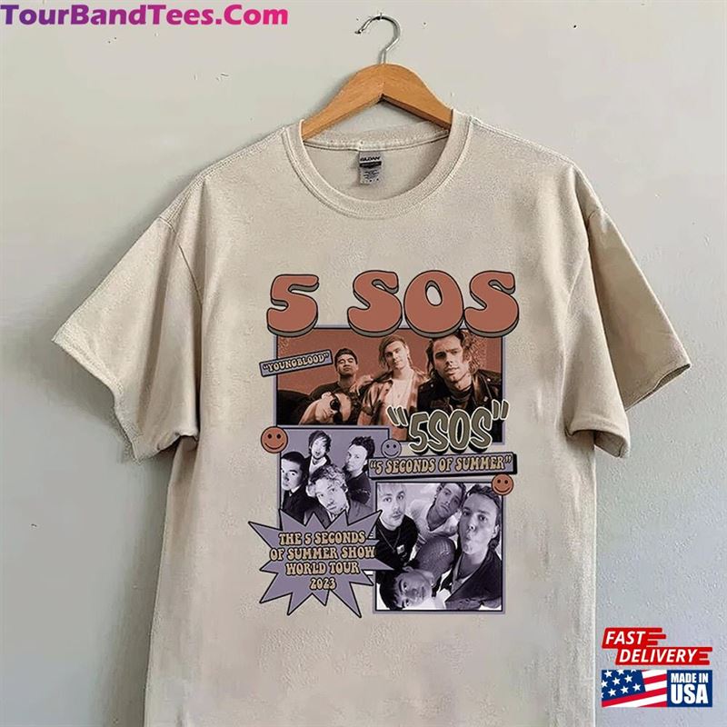 Seconds Of Summer Music Shirt Vintage The Show Tour Sweatshirt Classic Unisex 29Uf152357 – Utopia Fashion