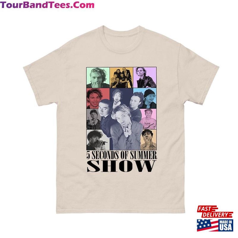 Seconds Of Summer The Eras Tour Shirt 5Sos Show Vintage Sweatshirt Hoodie Classic 29Uf152233 – Utopia Fashion