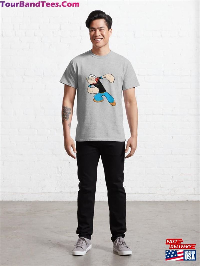 A Winking Strong Popeye The Sailor Man Classic T-Shirt Unisex 29Uf164344 – Utopia Fashion