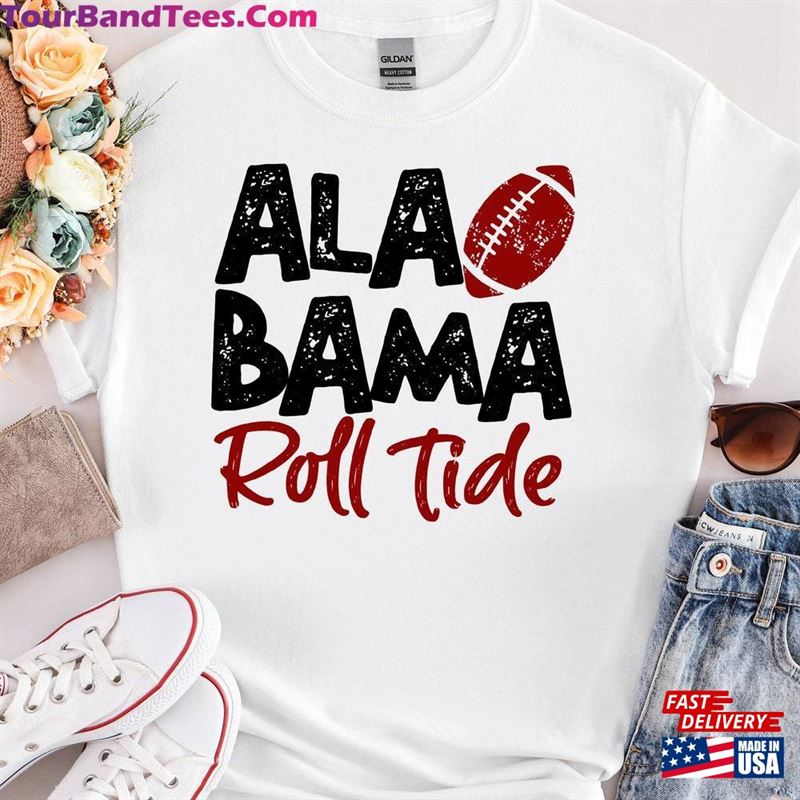 Alabama Roll Tide Game Day Distressed Png Lightning Design Sport Download Unisex Classic 29Uf163515 – Utopia Fashion