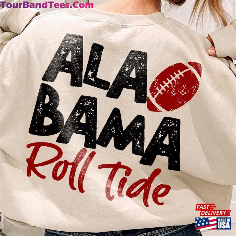 Alabama Roll Tide Game Day Distressed Png Lightning Design Sport Download Unisex Classic 29Uf163515 – Utopia Fashion