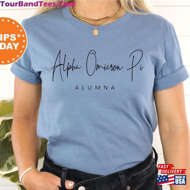 Alpha Omicron Pi Proud To Be Sorority T-Shirt Sweatshirt Classic 29Uf152069 – Utopia Fashion