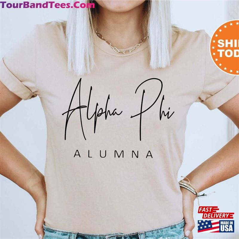 Alpha Phi Proud To Be Sorority T-Shirt Unisex Hoodie 29Uf152181 – Utopia Fashion