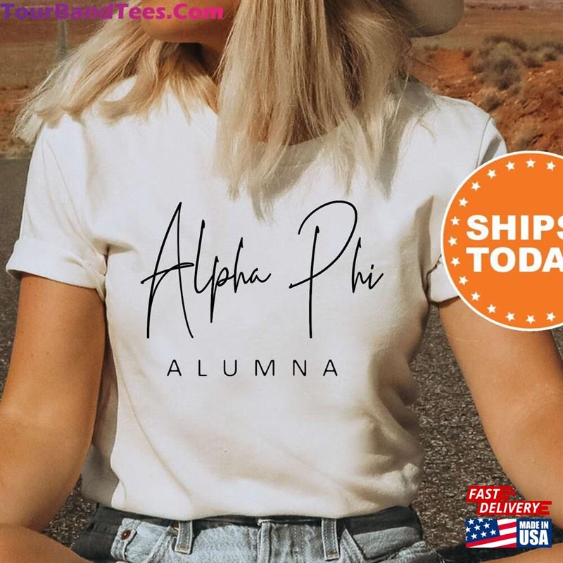 Alpha Phi Proud To Be Sorority T-Shirt Unisex Hoodie 29Uf152181 – Utopia Fashion