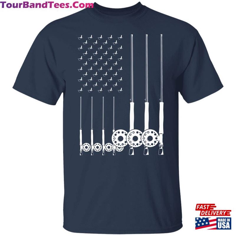 American Fly Flag Cotton Tee Unisex Classic 29Uf164452 – Utopia Fashion