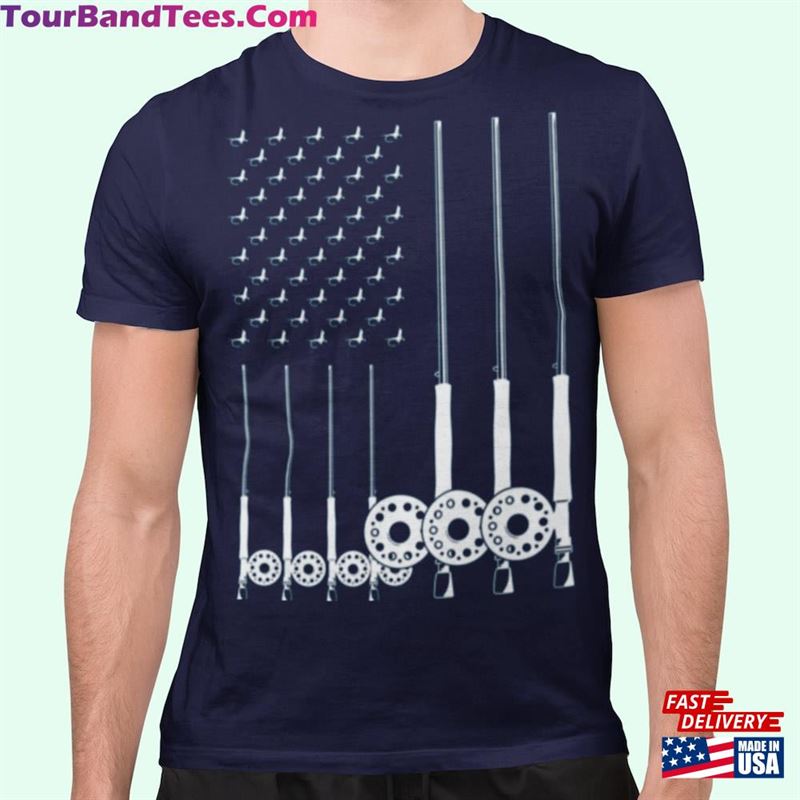 American Fly Flag Cotton Tee Unisex Classic 29Uf164452 – Utopia Fashion