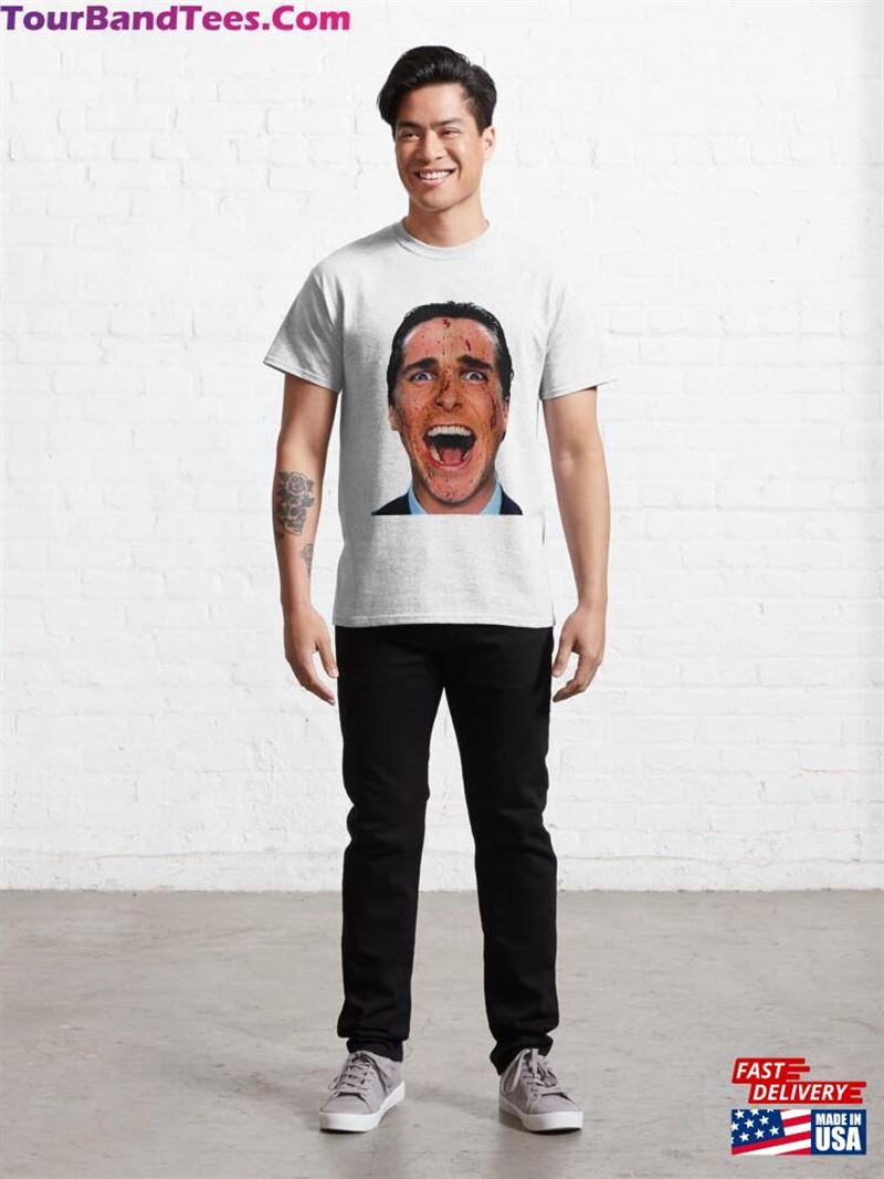 American Psycho T Shirt Movie Tshirt Unisex Classic 29Uf164483 – Utopia Fashion