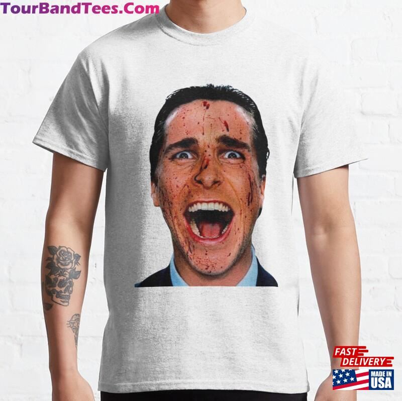 American Psycho T Shirt Movie Tshirt Unisex Classic 29Uf164483 – Utopia Fashion