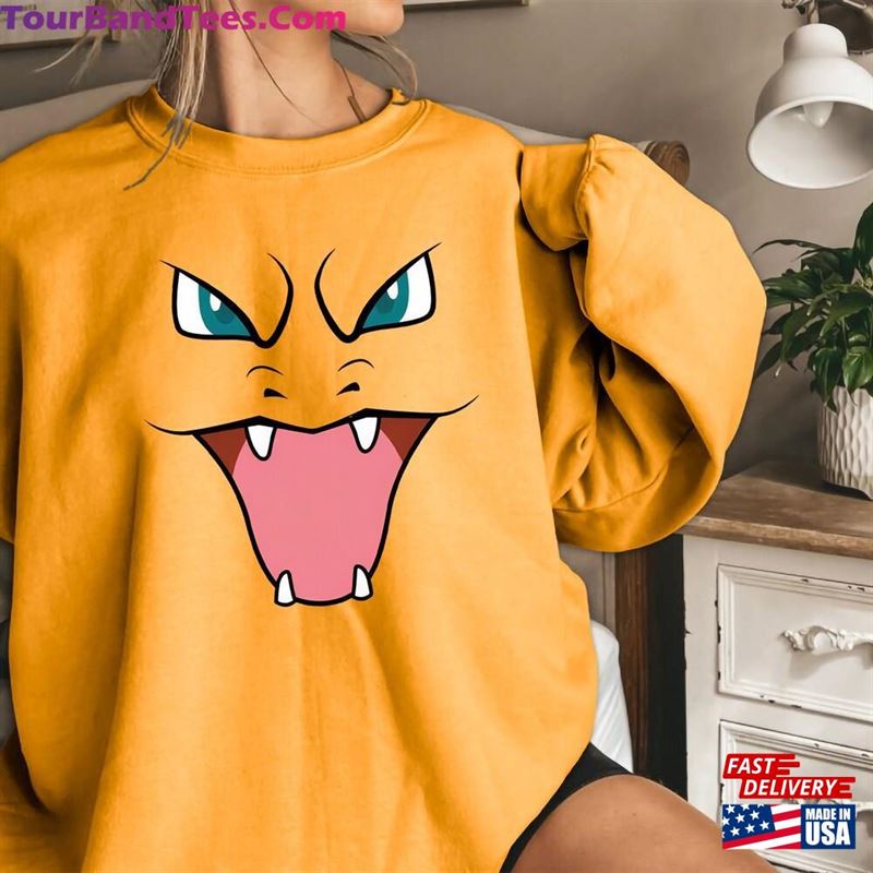 Angry Dragon T-Shirt Orange Animal Tee Graphic Gift Hoodie Grumpy Lizard Sweatshirt Women Men Kids Gifts Unisex 29Uf157206 – Utopia Fashion