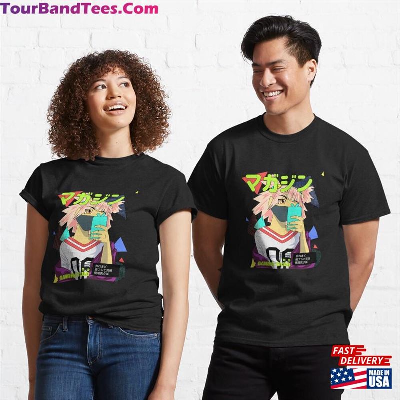 Anime Girl Classic T-Shirt Unisex 29Uf163648 – Utopia Fashion