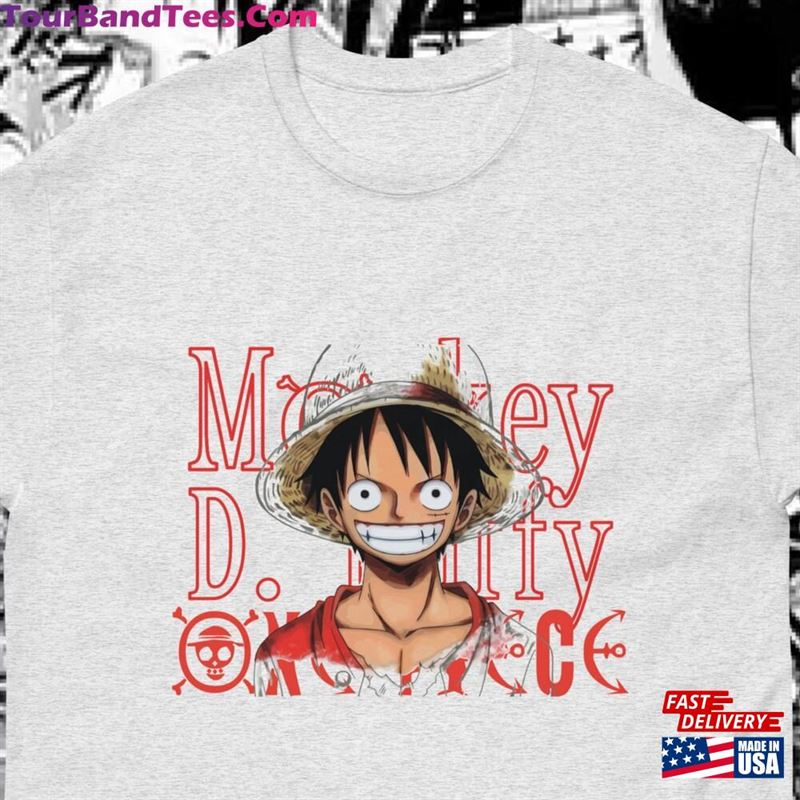 Anime T-Shirt For Men Monkey D Luffy One Piece Sweatshirt Hoodie 29Uf147103 – Utopia Fashion