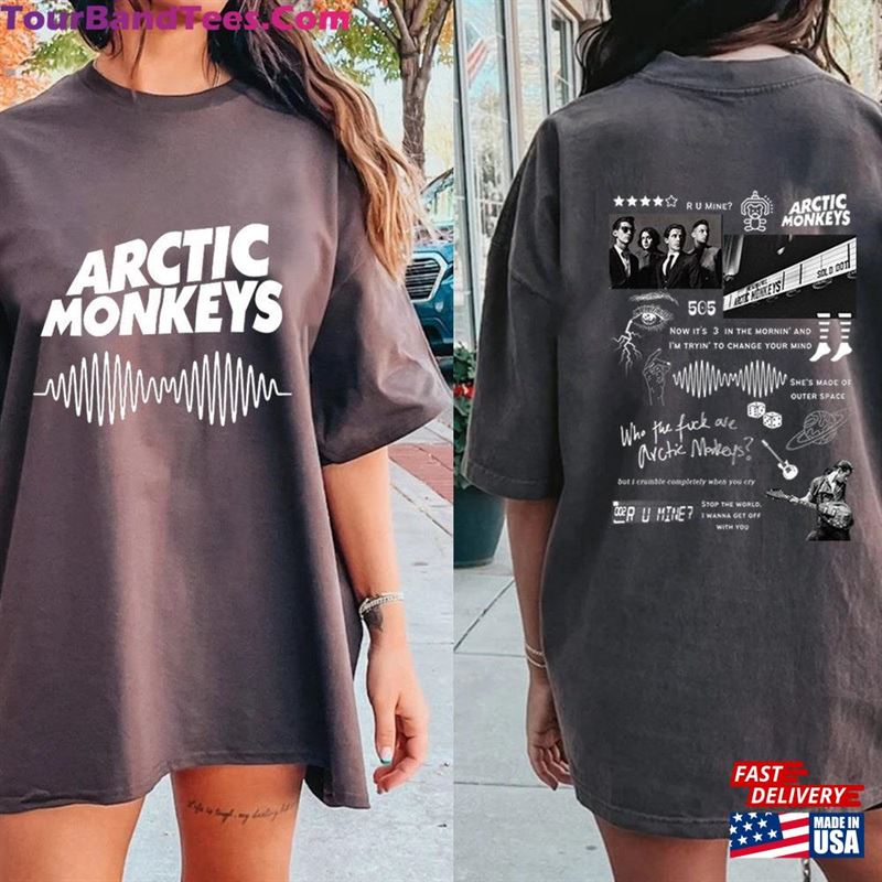 Arctic Monkeys Tour T-Shirt Band Shirt Music Concert Sweatshirt Classic 29Uf163982 – Utopia Fashion