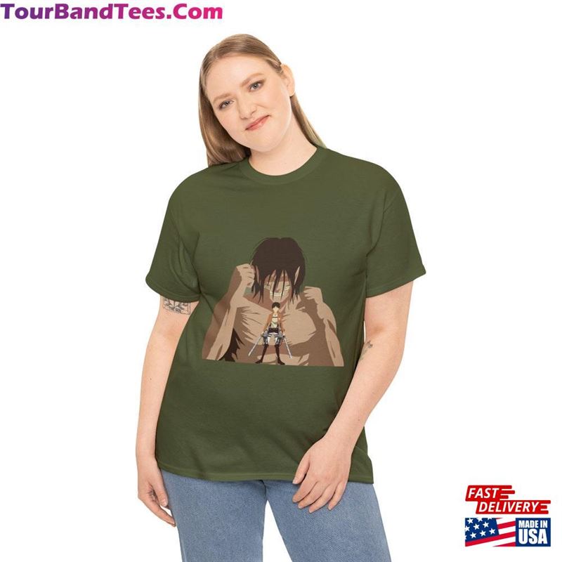 Attack On Titan Anime T-Shirt Eren Yaeger Classic Hoodie 29Uf152155 – Utopia Fashion