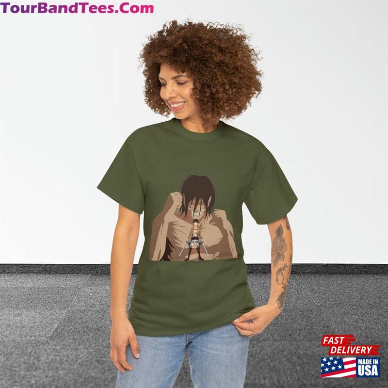 Attack On Titan Anime T-Shirt Eren Yaeger Classic Hoodie 29Uf152155 – Utopia Fashion