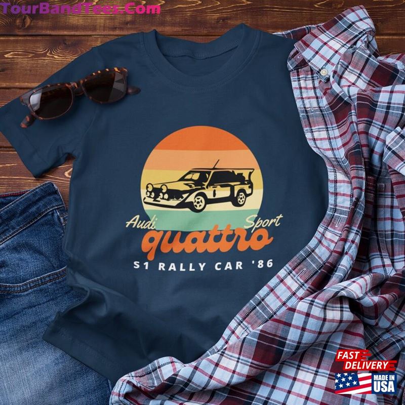 Audi Sport Quattro S1 Rally Car’86 Love Gear Head Track Race Retro Shirt Sweatshirt Classic 29Uf163378 – Utopia Fashion