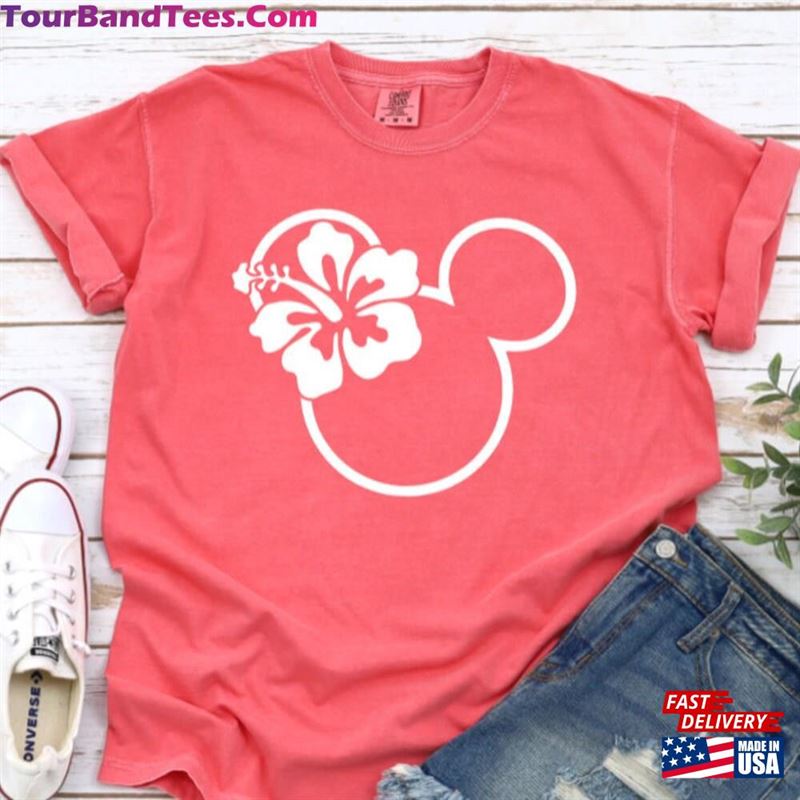 Aulani Surf Mickey Hibiscus Minnie Disney Shirt T-Shirt Classic 29Uf152093 – Utopia Fashion