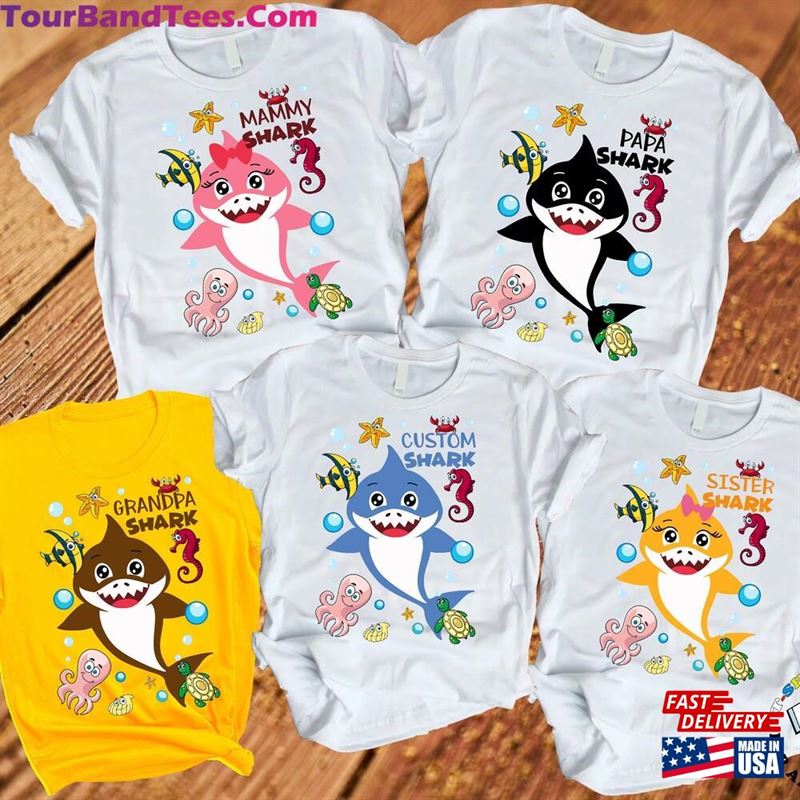 Baby Shark Family Shirt Custom Doo Classic Unisex 29Uf164063 – Utopia Fashion