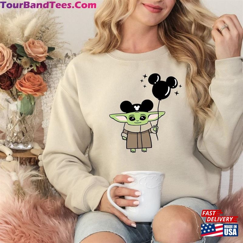 Baby Yoda Balloon Shirts Kids Disney Toddler Girl Disneyworld Outfit T-Shirt Sweatshirt 29Uf157464 – Utopia Fashion