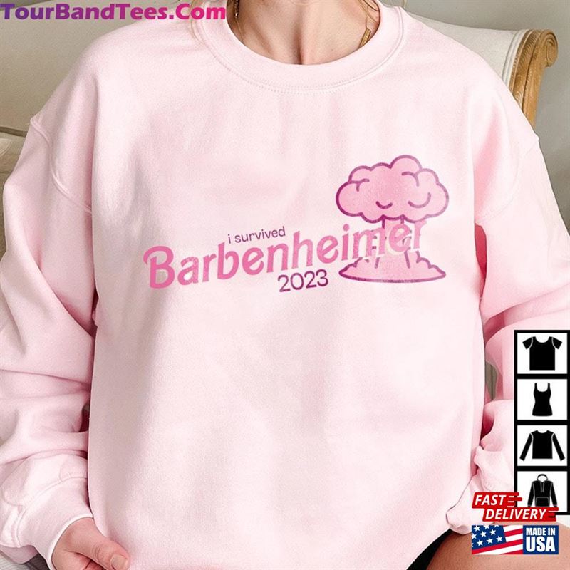 Barbenheimer T-Shirt Barbie Oppenheimer Tee Funny Sweatshirt 29Uf152308 – Utopia Fashion