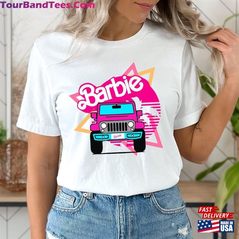 Barbie Car Convertible Corvette Palms Pink Babe Doll Girly Retro 80S Shirt Party Girls Birthday Classic Hoodie 29Uf157571 – Utopia Fashion