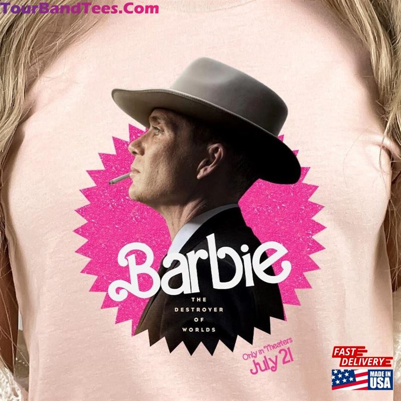 Barbie Oppenheimer T-Shirt Barbieheimer Funny Movie Tee Hoodie 29Uf152046 – Utopia Fashion