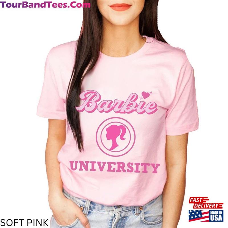 Barbie University T-Shirt Come On Tee Girl Shirt Sweatshirt 29Uf164071 – Utopia Fashion