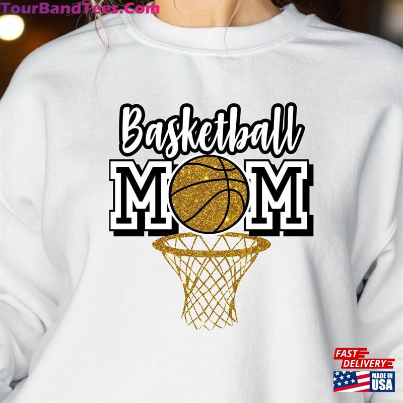 Basketball Glitter Mom Sweatshirt Hoodie Unisex 29Uf142432 – Utopia Fashion