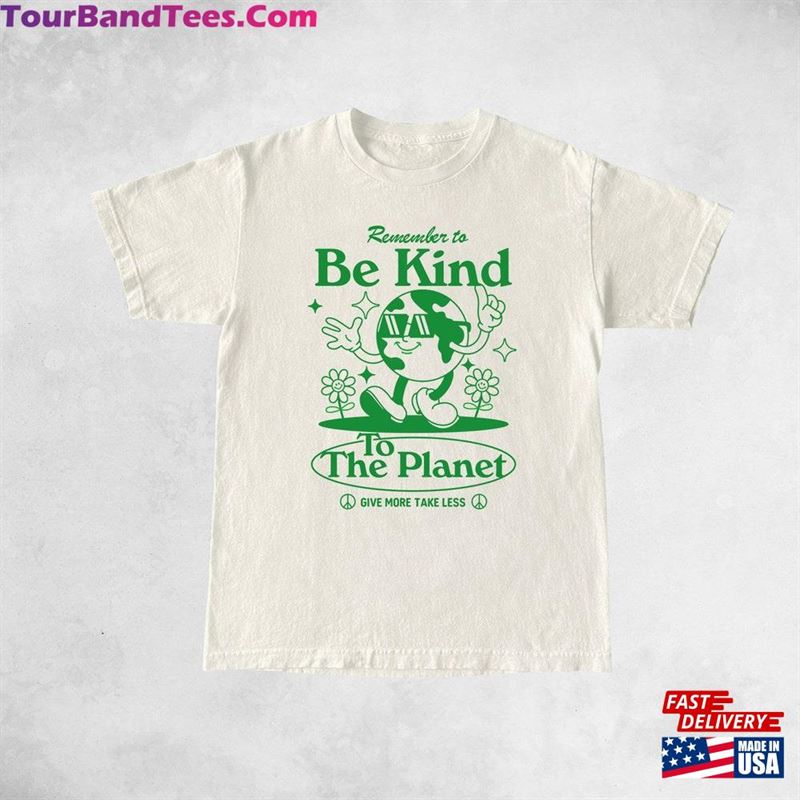 Be Kind To The Planet Aesthetic T-Shirt Trendy Vintage Graphic Classic 29Uf163631 – Utopia Fashion