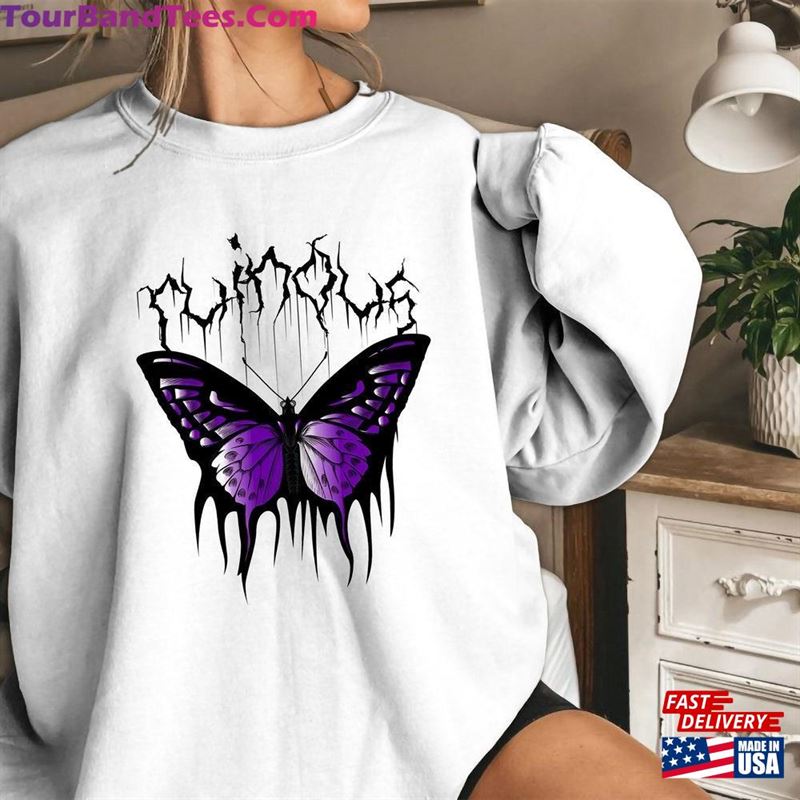 Beautiful Moth T-Shirt Butterfly Tee Graphic Gift Hoodie Creatures Of Love Purple Cute Women Men Kids Gifts Unisex 29Uf157173 – Utopia Fashion