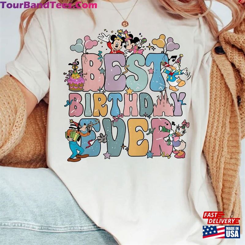 Best Birthday Ever Comfort Colors Shirt Disney Squad T-Shirt Classic 29Uf152316 – Utopia Fashion