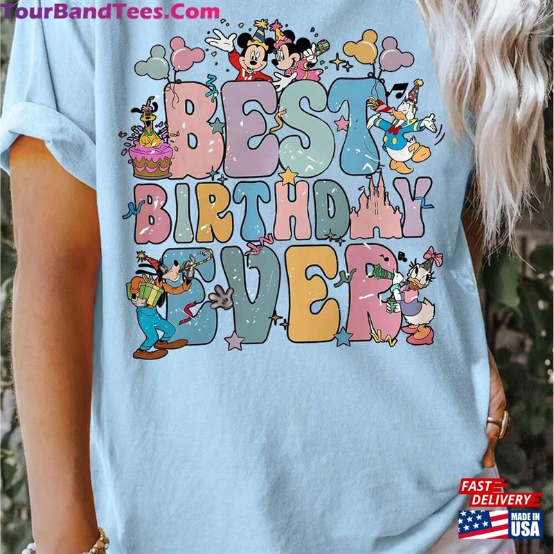 Best Birthday Ever Comfort Colors Shirt Disney Squad T-Shirt Classic 29Uf152316 – Utopia Fashion