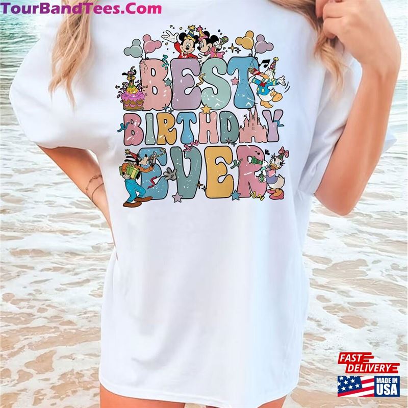 Best Birthday Ever Comfort Colors Shirt Disney Squad T-Shirt Classic 29Uf152316 – Utopia Fashion