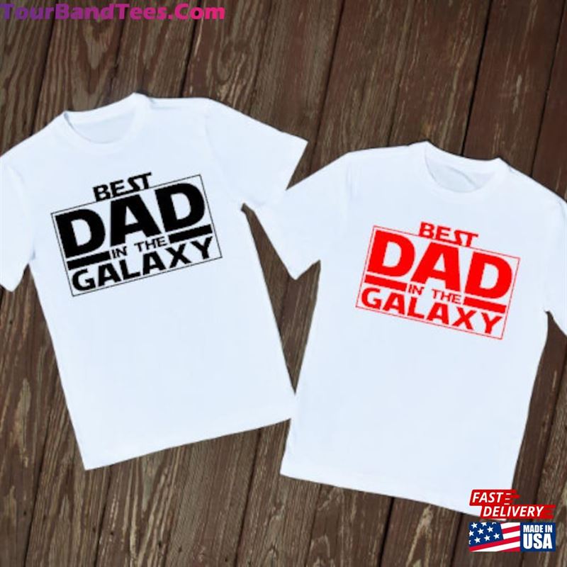 Best Dad In The Galaxy Iron On Transfer For Shirt Hoodie Unisex 29Uf152410 – Utopia Fashion