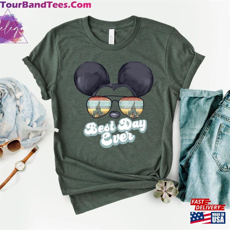 Best Day Ever Disney Vintage Shirts Disneyworld For Family Boys And Mens Vacation T-Shirt Hoodie 29Uf147256 – Utopia Fashion