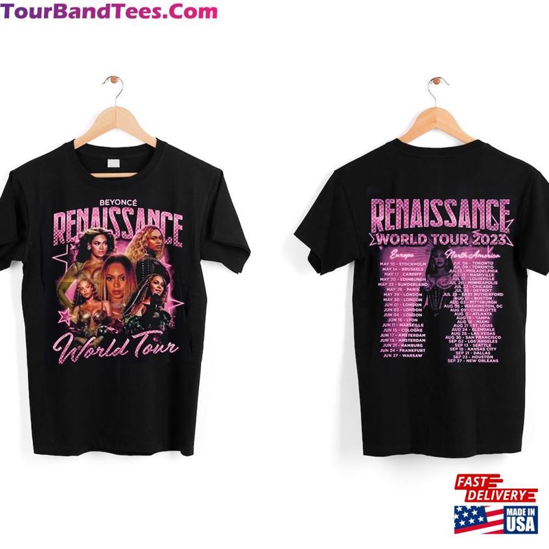 Beyonce Renaissance World Tour 2Sides Shirt Vintage Music T-Shirt Merch Unisex Hoodie 29Uf152147 – Utopia Fashion