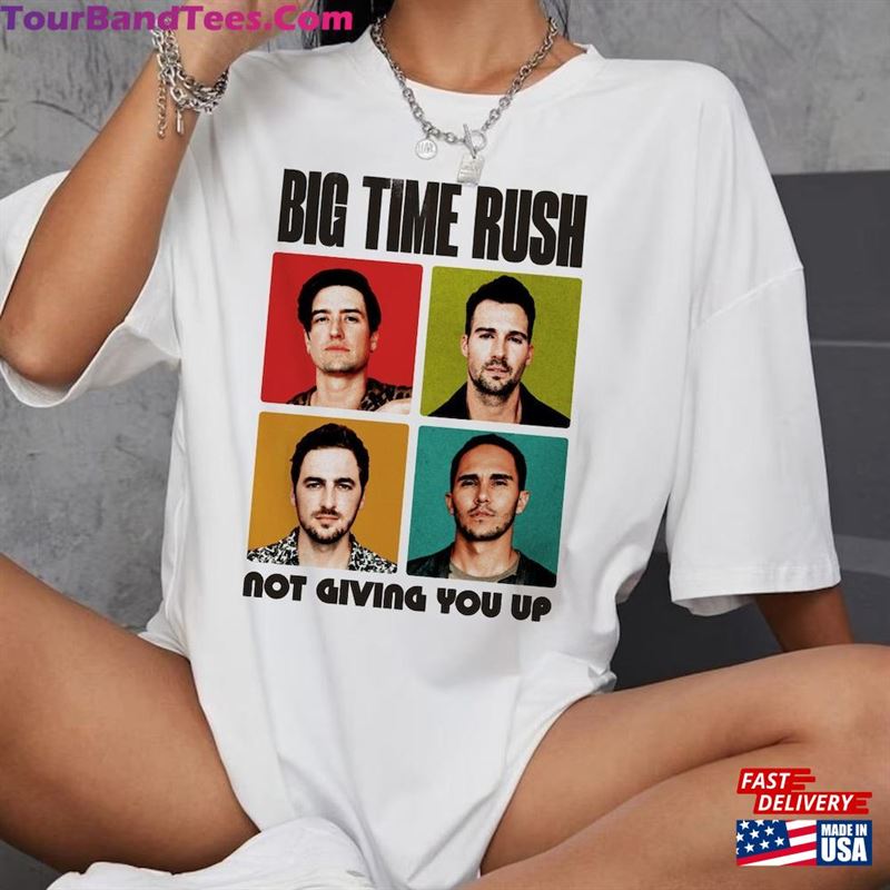 Big Time Rush Not Giving You Up Shirt Graphic Tour Album Sweatshirt Unisex 29Uf163218 – Utopia Fashion