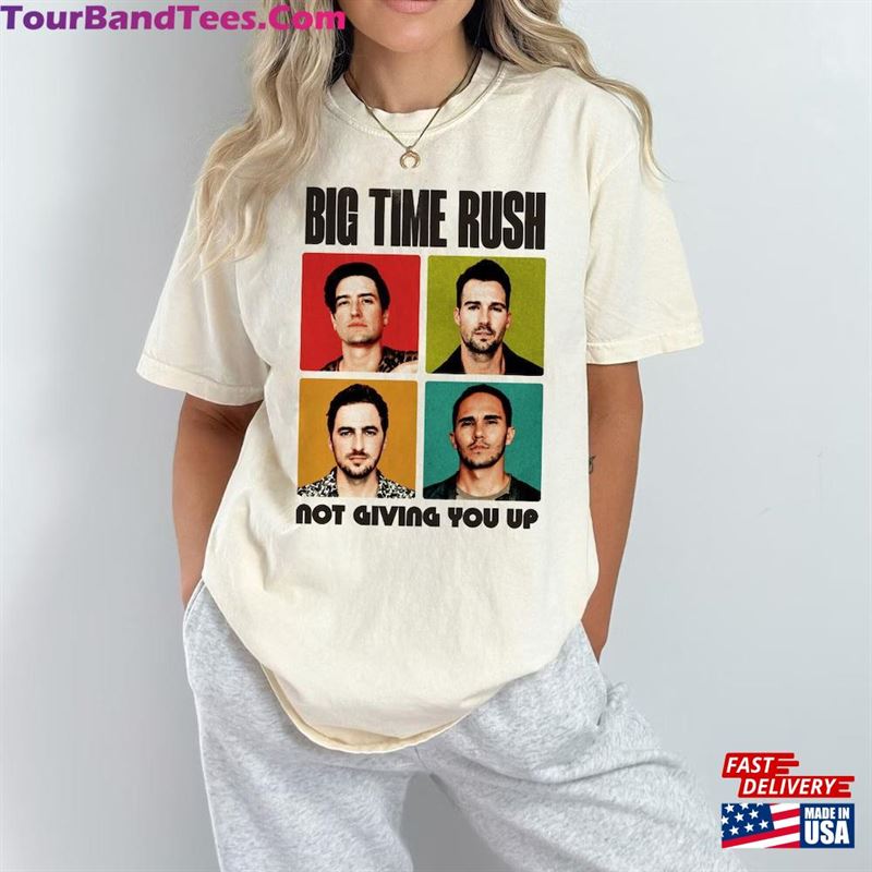 Big Time Rush Not Giving You Up Shirt Graphic Tour Album Sweatshirt Unisex 29Uf163218 – Utopia Fashion