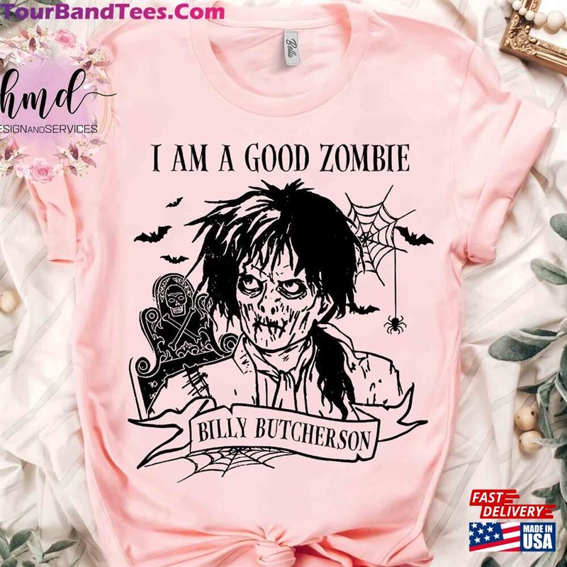 Billy Butcherson I Am A Good Zombie Shirt Disney Hocus Pocus Sanderson Sisters Scary Horror Movie Tee T-Shirt Sweatshirt 29Uf163523 – Utopia Fashion